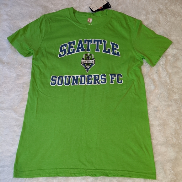 Nwt MLS Seattle sounders FC bright green t-shirt - Picture 9 of 13